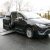 Black Chrysler Pacifica with Vantage Mobility Side Entry Automatic In Floor conversion