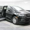 Black Chrysler Pacifica with BraunAbility Side Entry Automatic Fold Out conversion