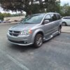 Silver Dodge Grand Caravan with Vantage Mobility Side Entry Manual In Floor conversion