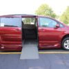 Red Toyota Sienna with Vantage Mobility Side Entry Automatic In Floor conversion
