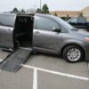 Grey Toyota Sienna with Adaptive Vans Side Entry Automatic Fold Out conversion