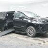 Black Toyota Sienna with BraunAbility Side Entry Automatic In Floor conversion