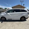 White Toyota Sienna with Vantage Mobility Side Entry Manual In Floor conversion
