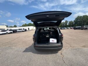 Black Toyota Sienna with BraunAbility Side Entry Automatic Fold Out conversion