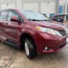 Red Toyota Sienna with Vantage Mobility Side Entry Automatic In Floor conversion