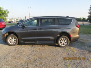 Granite Crystal Metallic Chrysler Voyager with Vantage Mobility Side Entry Automatic Fold Out conversion
