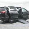 Black Chrysler Pacifica with BraunAbility Side Entry Automatic Fold Out conversion