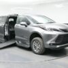Grey Toyota Sienna with BraunAbility Side Entry Automatic In Floor conversion