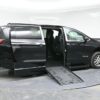 Black Chrysler Pacifica with BraunAbility Side Entry Automatic Fold Out conversion