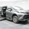 Grey Toyota Sienna with BraunAbility Side Entry Automatic Fold Out conversion