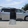 Silver Toyota Sienna with BraunAbility Side Entry Automatic In Floor conversion