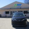 Black Toyota Sienna with Driverge Rear Entry Manual Fold Out conversion