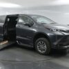Grey Toyota Sienna with BraunAbility Side Entry Automatic Fold Out conversion