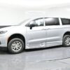 Silver Chrysler Pacifica with BraunAbility Side Entry Automatic Fold Out conversion