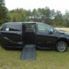 Black Toyota Sienna with BraunAbility Side Entry Automatic Fold Out conversion