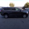 Grey Chrysler Voyager with BraunAbility Side Entry Automatic Fold Out conversion