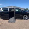 Black Toyota Sienna with BraunAbility Side Entry Automatic In Floor conversion