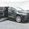 Black Chrysler Pacifica with BraunAbility Side Entry Automatic Fold Out conversion