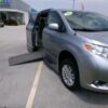 Silver Toyota Sienna with Vantage Mobility Side Entry Automatic In Floor conversion