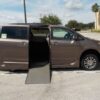 Brown Toyota Sienna with Vantage Mobility Side Entry Automatic In Floor conversion
