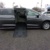 Grey Chrysler Voyager with BraunAbility Side Entry Automatic Fold Out conversion