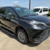 Black Toyota Sienna with BraunAbility Rear Entry Manual Fold Out conversion
