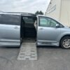 Silver Toyota Sienna with BraunAbility Side Entry Automatic Fold Out conversion
