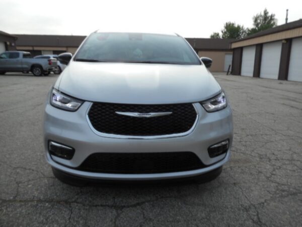 Silver Chrysler Pacifica with BraunAbility Side Entry Automatic Fold Out conversion