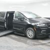 Black Chrysler Pacifica with BraunAbility Side Entry Automatic Fold Out conversion