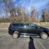Black Chrysler Pacifica with Vantage Mobility Side Entry Automatic In Floor conversion