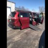 Red Toyota Sienna with Vantage Mobility Side Entry Automatic In Floor conversion