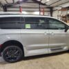 Silver Chrysler Pacifica with Vantage Mobility Side Entry Automatic In Floor conversion