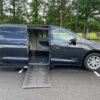 Black Chrysler Pacifica with Driverge Side Entry Automatic Fold Out conversion