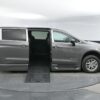 Grey Chrysler Pacifica with BraunAbility Side Entry Automatic Fold Out conversion