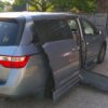 Blue Honda Odyssey with BraunAbility Side Entry Automatic Fold Out conversion