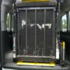 White Ford Transit with Other Rear Entry Automatic Fold Out conversion