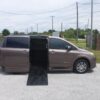 Brown Toyota Sienna with BraunAbility Side Entry Automatic Fold Out conversion