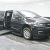 Black Chrysler Pacifica with BraunAbility Side Entry Automatic Fold Out conversion