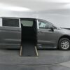 Grey Chrysler Pacifica with BraunAbility Side Entry Automatic In Floor conversion