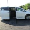 White Honda Odyssey with BraunAbility Side Entry Automatic Fold Out conversion