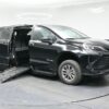 Black Toyota Sienna with BraunAbility Side Entry Automatic Fold Out conversion