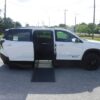 White Chevrolet Traverse with BraunAbility Side Entry Automatic In Floor conversion
