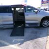 Silver Chrysler Pacifica with BraunAbility Side Entry Automatic Fold Out conversion