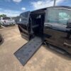 Black Toyota Sienna with BraunAbility Side Entry Automatic Fold Out conversion