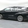 Black Toyota Sienna with BraunAbility Side Entry Automatic Fold Out conversion