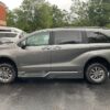 Grey Toyota Sienna with BraunAbility Side Entry Automatic In Floor conversion
