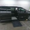 Grey Chrysler Pacifica with BraunAbility Side Entry Automatic Fold Out conversion