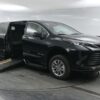 Black Toyota Sienna with BraunAbility Side Entry Automatic Fold Out conversion