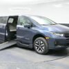 Blue Honda Odyssey with BraunAbility Side Entry Automatic In Floor conversion