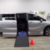 Silver Honda Odyssey with Vantage Mobility Side Entry Automatic In Floor conversion